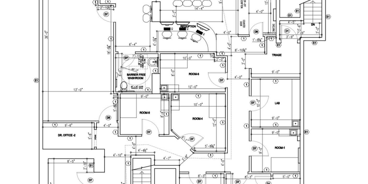 Pharmacy & Medical Unit Conversion – Floor Plan Design